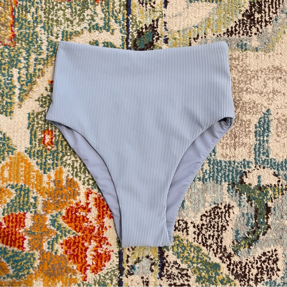 Lululemon High-Waisted Ribbed Bikini Bottom